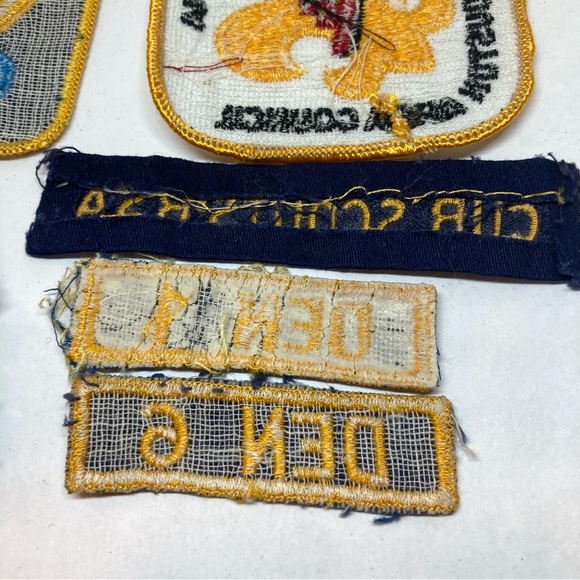 8 Vintage Boy Scouts & Cub Scouts Patches - Picture 12 of 16